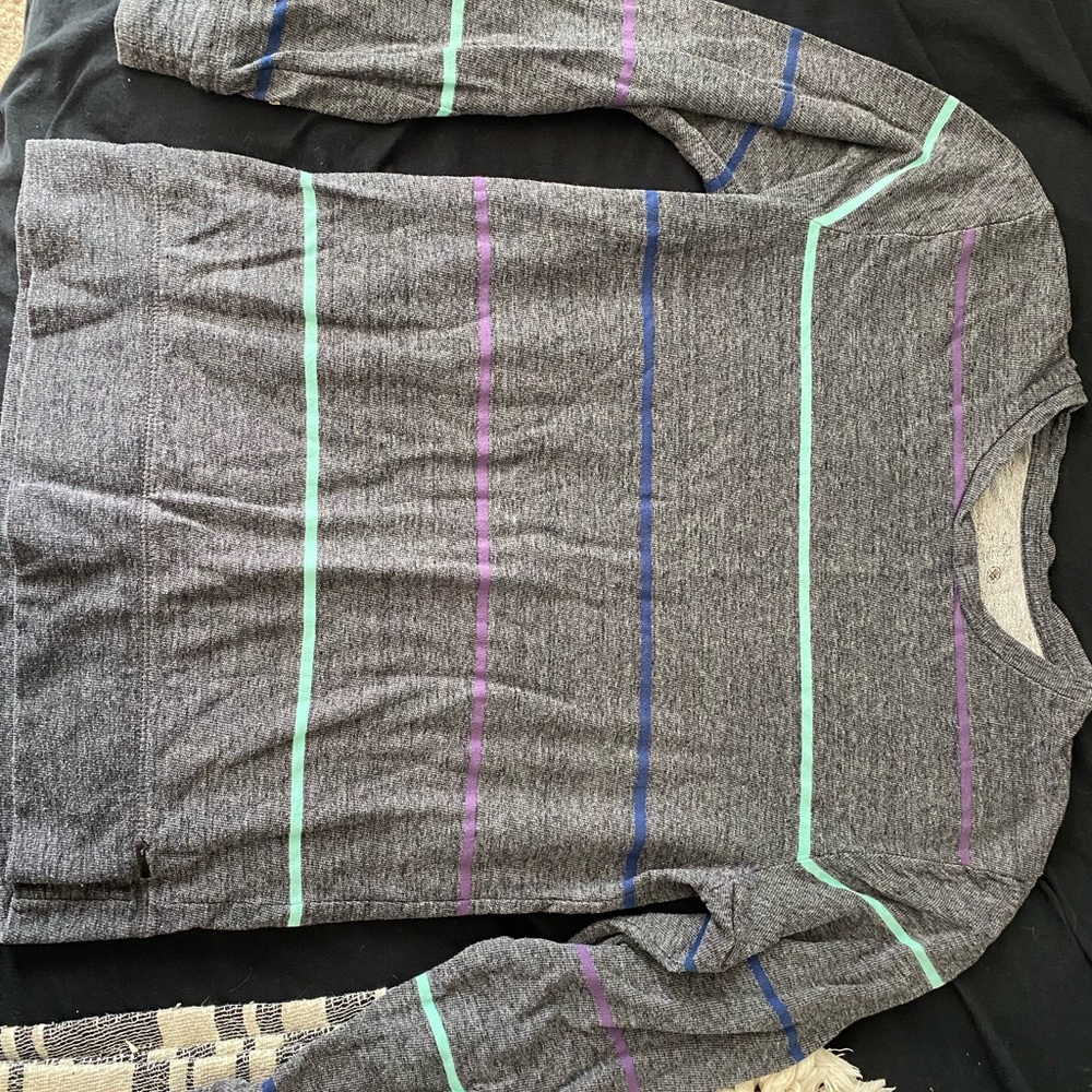 Medium, striped long sleeve